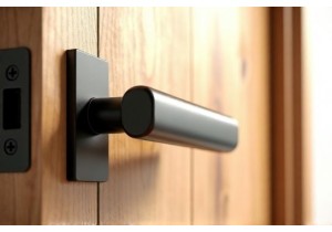 Mount Modern Lever Handle on Old Door Without Drilling