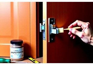 Eliminate Hinge Squeak With Graphite Powder
