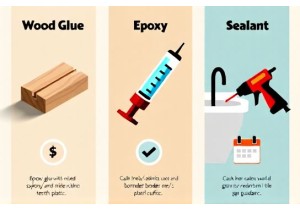 Adhesive Buying Guide: Wood Glue vs Epoxy vs Sealant