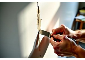 Patch Small Wall Cracks Before Painting Safely