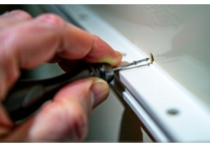 Stabilize Wobbly Baseboards Using Finish Nails