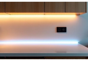 LED Light Strips Under Cabinets Without Drilling