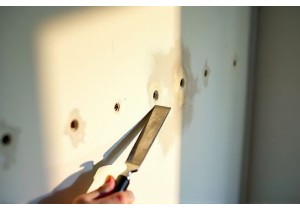 Fastest Way to Fill Screw Holes in Drywall