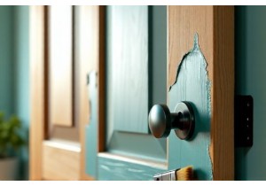Fix Peeling Door Paint Without Stripping Quick Touch