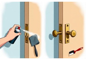 How to Fix Squeaky Door Hinges Without Removing the Door