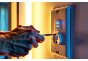 Swap Outdated Outlet Covers with Modern GFCI Panels Easily