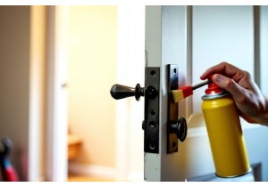 Eliminate Door Creaking with Household Lubricants