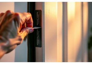 Stick Foam Tape Seal Strips to Doors Without Damaging Paint