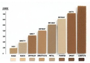 Coarse to Ultra Fine Sandpaper Uses Chart