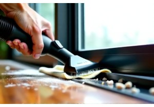 Clear Debris from Aluminum Sliding Door Tracks Safely