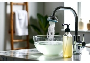 White Vinegar Descaling Recipe For Showerheads And Faucet...