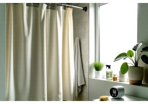 Mold Free Shower Curtain Cleaning With Eco Friendly Ingre...