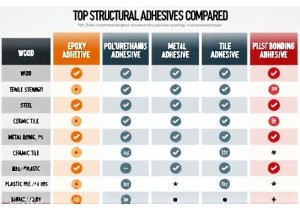 Heavy Duty Structural Glue Options Compared