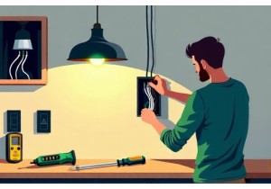 Swap Pendant Lights With Integrated LEDs in One Hour