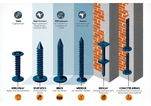 Wall Plug and Anchor Types Compared for Drywall Brick Con...