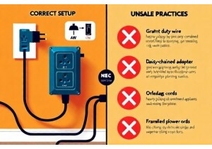 Safe Plug Adapter Practices for High Wattage Appliances