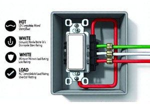 Correct Dimmer Switch Wiring for Incandescent and LED Loads