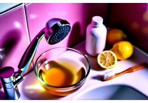 How to Clean a Clogged Showerhead Nozzle With Natural Ing...