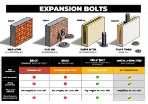 Expansion Bolt Type Selection Guide